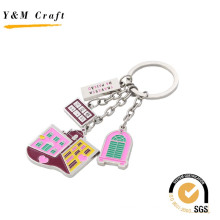 Metal Keyring with Soft Enamel